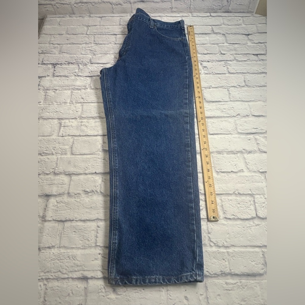 Carhartt Men's Relaxed Fit Blue Jeans. Size 42X30 - Picture 9 of 12